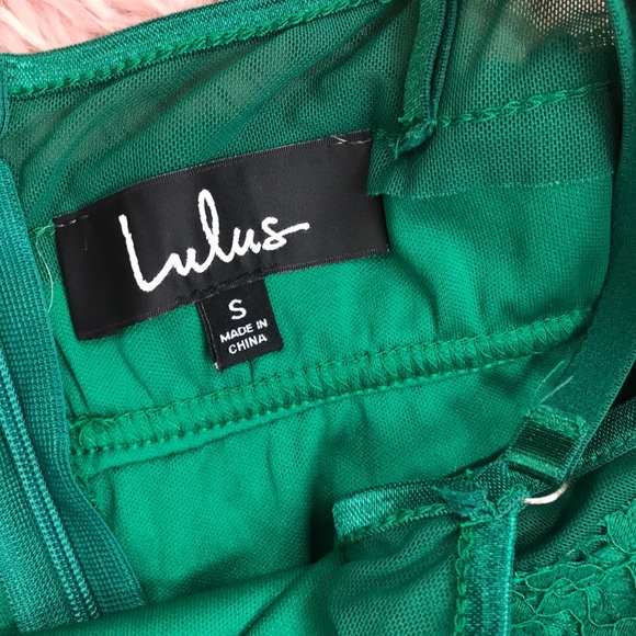 NWOT Green with Envy Lace Dress - Picture 2 of 4